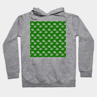 green white abstract background pattern Hoodie